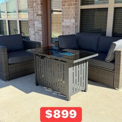 ‏New inbox patio set (we finance and deliver)($54 down,90 day no interest  payment plan)