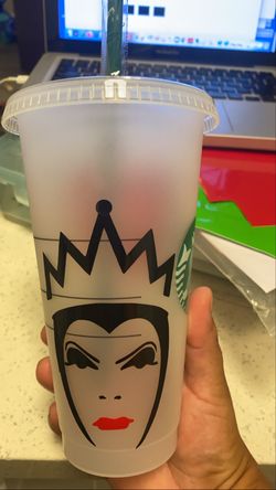 Disney Halloween Starbucks cup