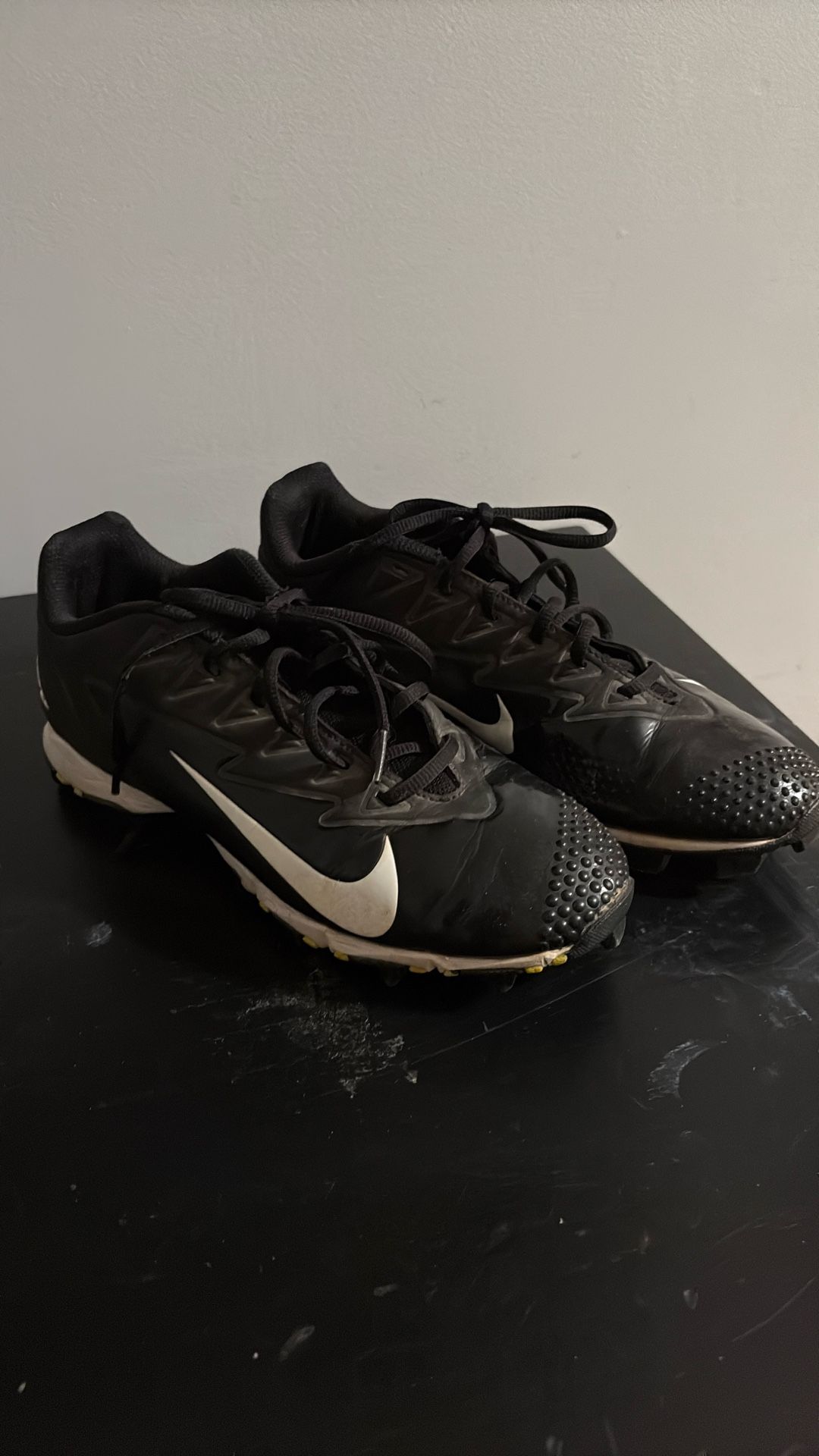 Black NIKE Vapor NIKEBSBL Baseball Cleats Size 9