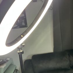 LED ring light stand