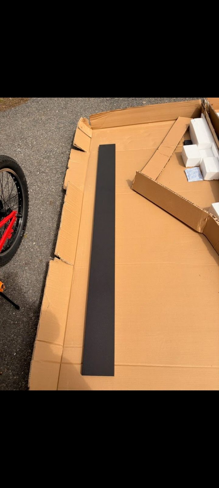 Black Granite Saddle Threshold
