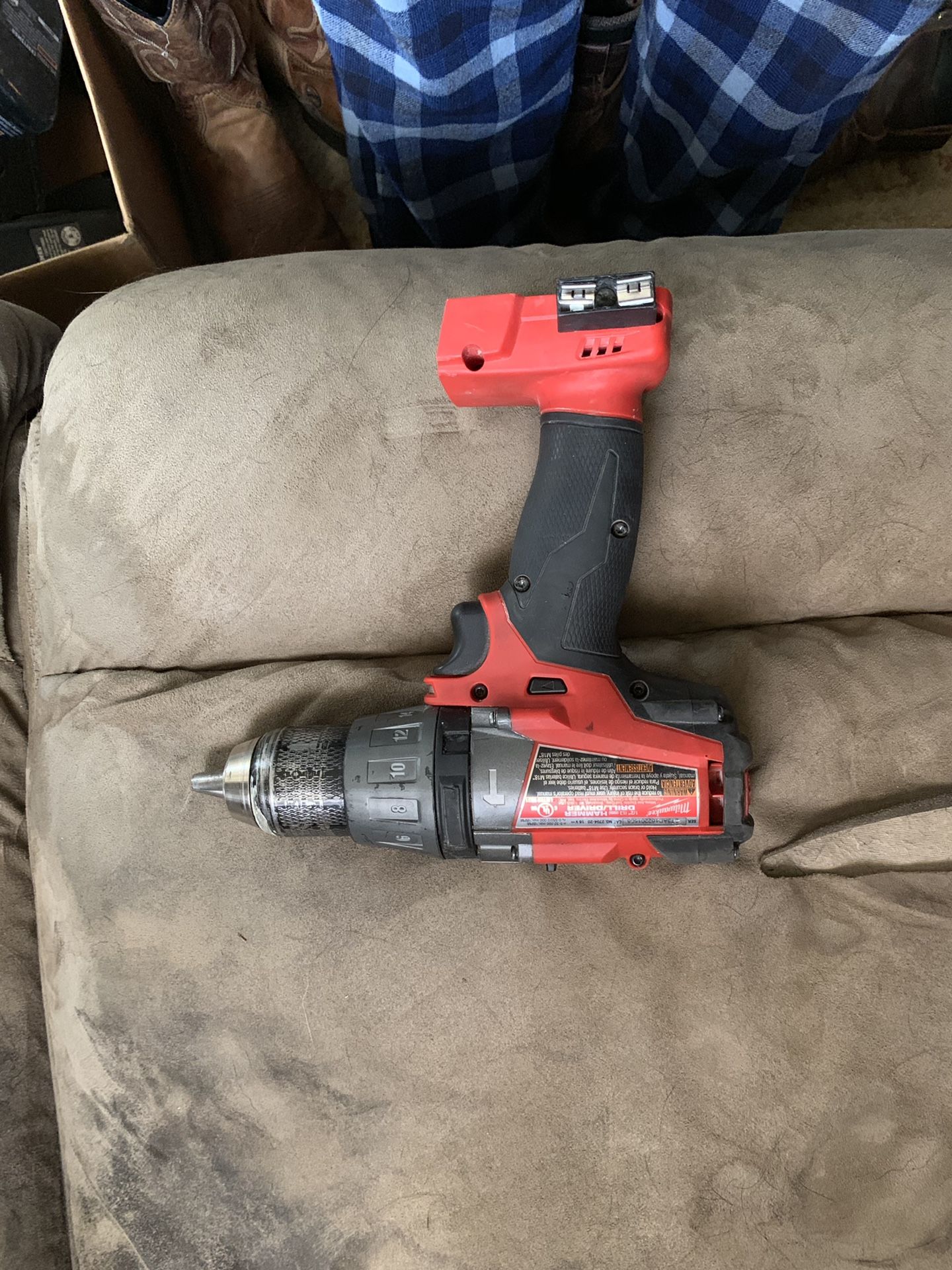 Milwaukee fuel hammer drill