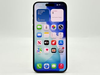 Apple iPhone 15 Plus 128GB Black Unlocked Damaged Back For Parts