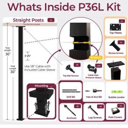 2pc Cr Fence & Rail Level