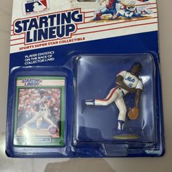 1989 Starting Lineup Dwight Gooden New York Mets Figure/Card