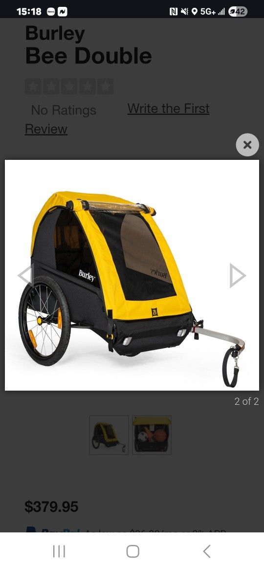 Bicycle Pull Cart