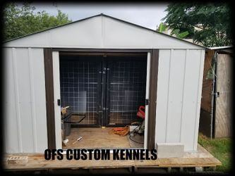 CUSTOM DOG KENNELS WITH AC ATTACHED for Sale in Baytown TX OfferUp