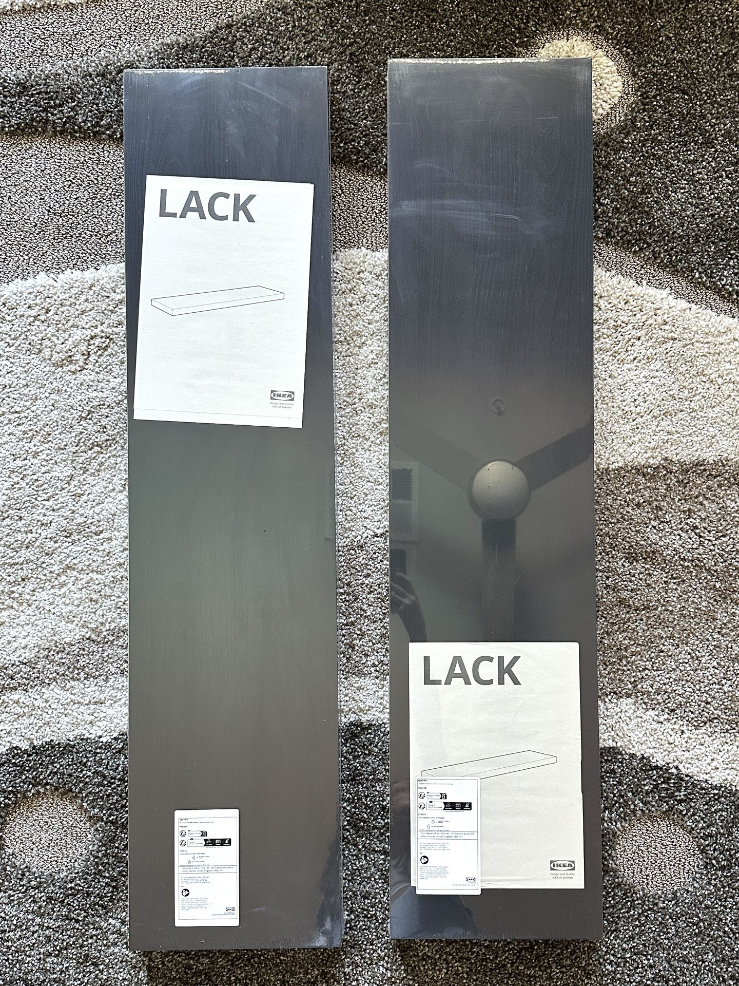 IKEA Lack Floating Shelves