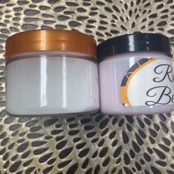Pink And Clear Acrylic Powder