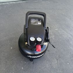 3 Gal. 120 PSI Portable Electric Oil-Free Light Duty Pancake Air Compressor with Fold Down Handle and 1-Quick Coupler