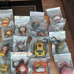 Disney, Star Wars n Etc..magnets, Key Chains, Etc..