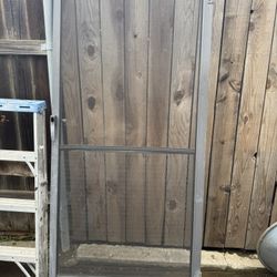 Metal Screen Door 