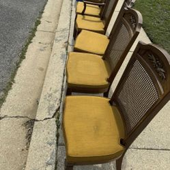 Century Furniture Louis XVI Style Vintage Chairs (6 Total) 