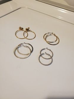Earring 5 Pair