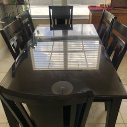 Dining Table With 6 Chairs 