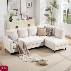 Sectional Sofa, Gray Color, Brand New