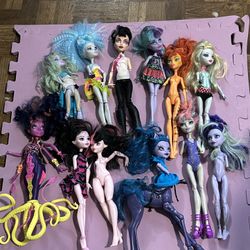 Monster High Dolls $25