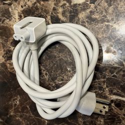 Apple A1 AC Power Adapter Extension Cable 2.5A 125V for MacBook Charger - White