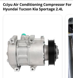 2017-3019 Kia sportage, Hyundai Tucson 2.4 brand new ac compressor