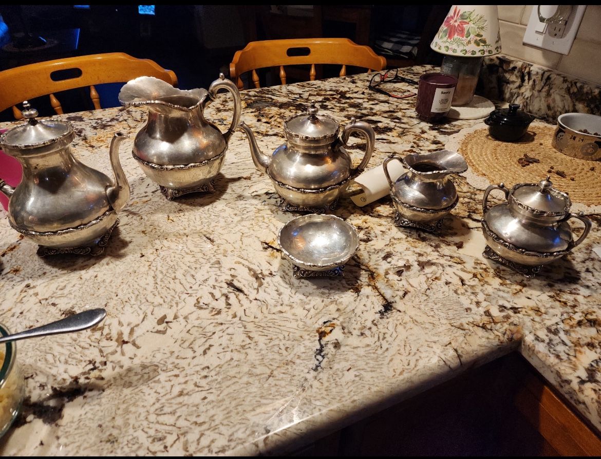 6 Piece Sterling (not Plate)