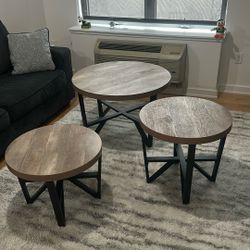 3 Set Coffee Tables 