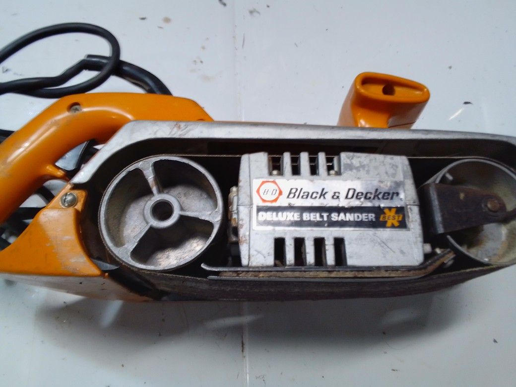Black & Decker Deluxe Belt Sander
