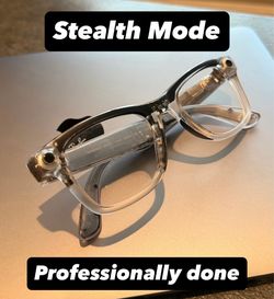 Stealth Mode Meta Glasses LED Removal