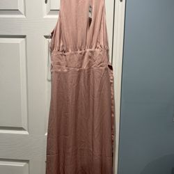 Express Women’s Dress Formal Size Medium Pink NWT New 