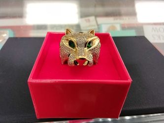 Yellow Gold 10k (.417) 11.8 grams Size 10.5