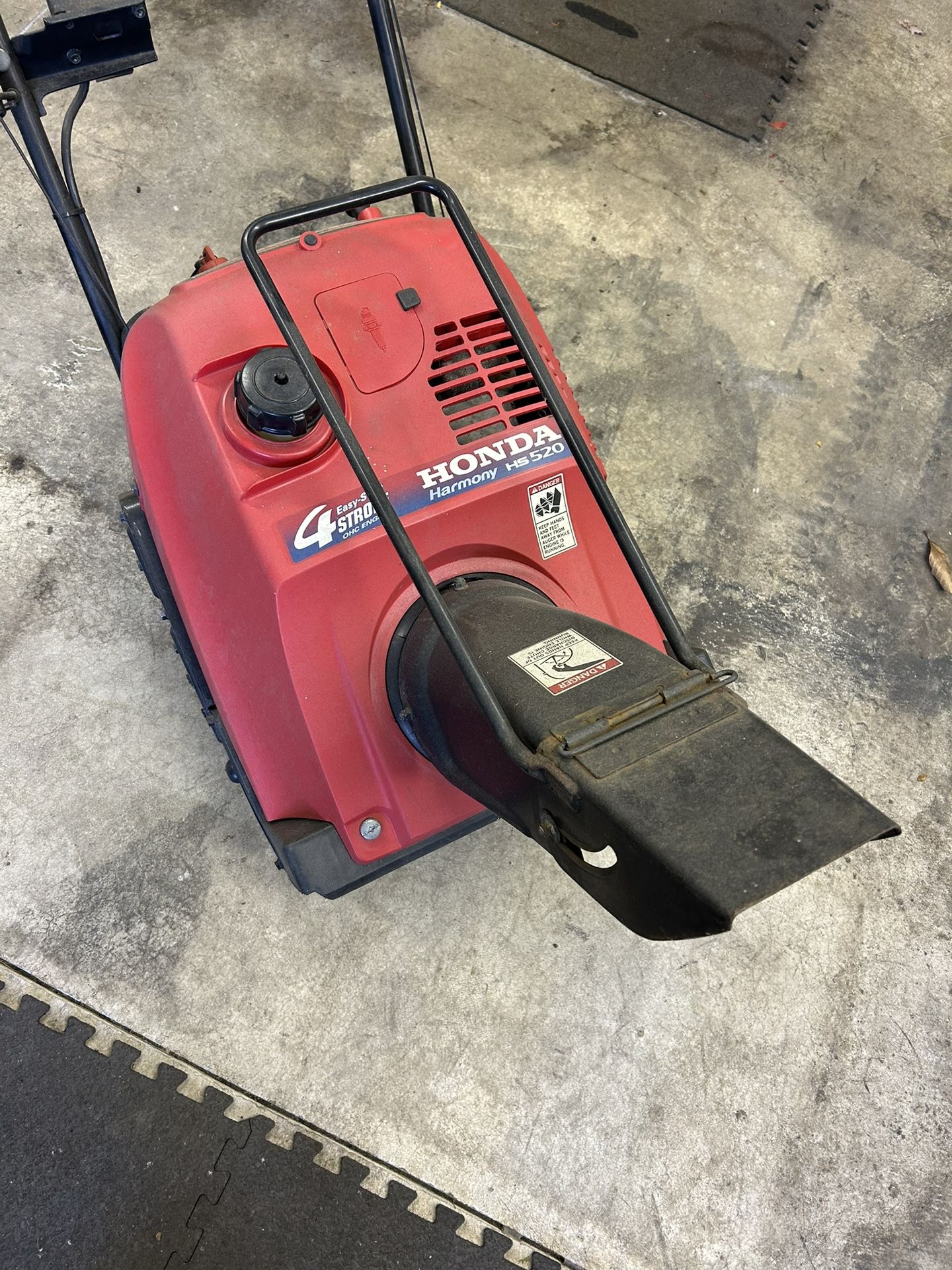 Honda HS520 Snowblower Single Stage