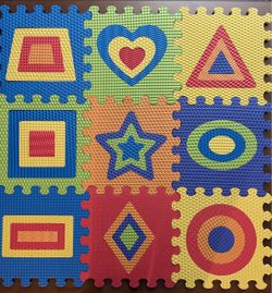 Shape Puzzle mat