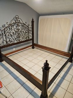 CALI KING BED FRAME