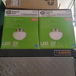Raindrop Led Flushmount Lights 8in