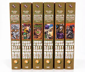 JoJo's Bizarre Adventure Part 7 Steel Ball Run Vol 1-6