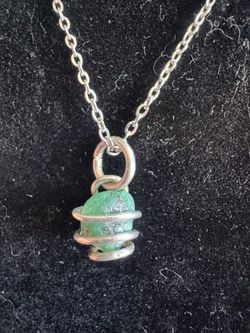 Emerald in Sterling Silver (Mini)