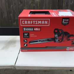 Craftsman 20 Inch 2 Cycle Chain Saw 