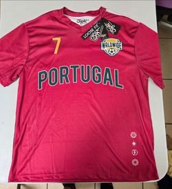 Portugal #7 Soccer Jersey – New with Tags