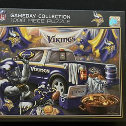 Minnesota Vikings NFL Game Day Collection 1000 Piece Puzzle (New in Box)