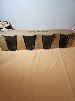 Halloween Glass Cup Set