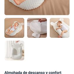 Bed with acid reflux and feeding support.