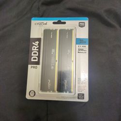 Brand New DDR 4 PRO  From crucial 32Gb