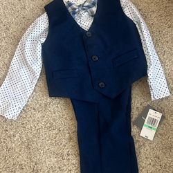 Blue 18M 4 Piece Tuxedo Suit Set