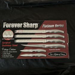 Brand NIB forever Sharp Knives