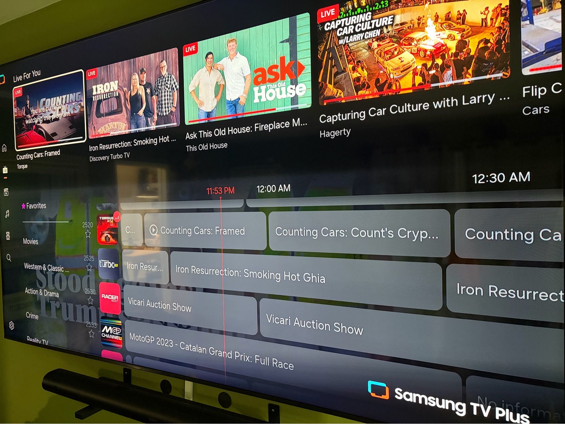 98 inch Samsung tv