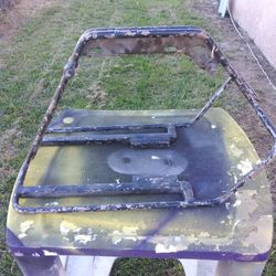 Motorcycle hard bag brackets