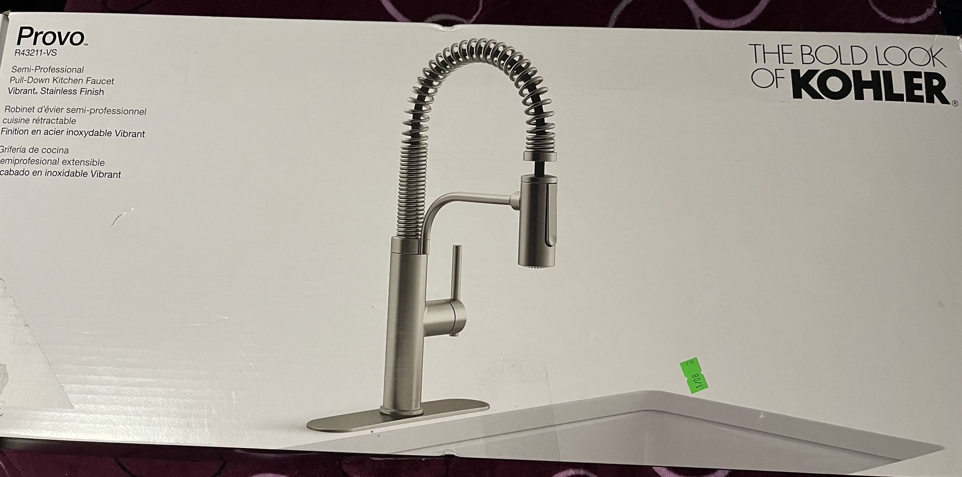 Kohler Provo Semi-Pro Kitchen Faucet