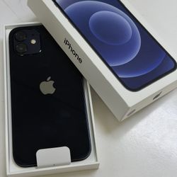 iPhone 12 UNLOCKED-BLACK-64GB