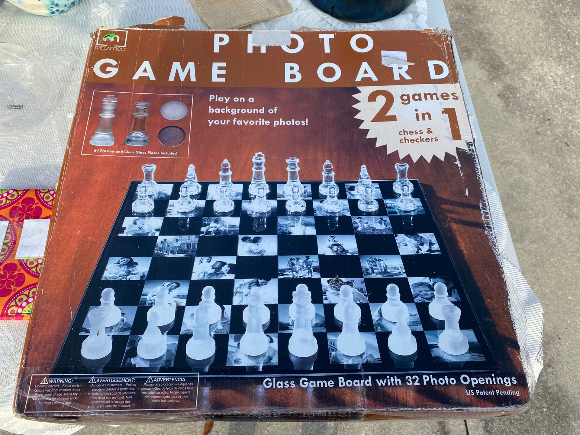 Chess Set (glass) 