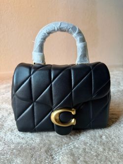 Coach Tabby Top Handle Quilted Bag