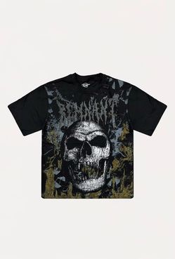 Remnant Skull Graphic T with Black Stones